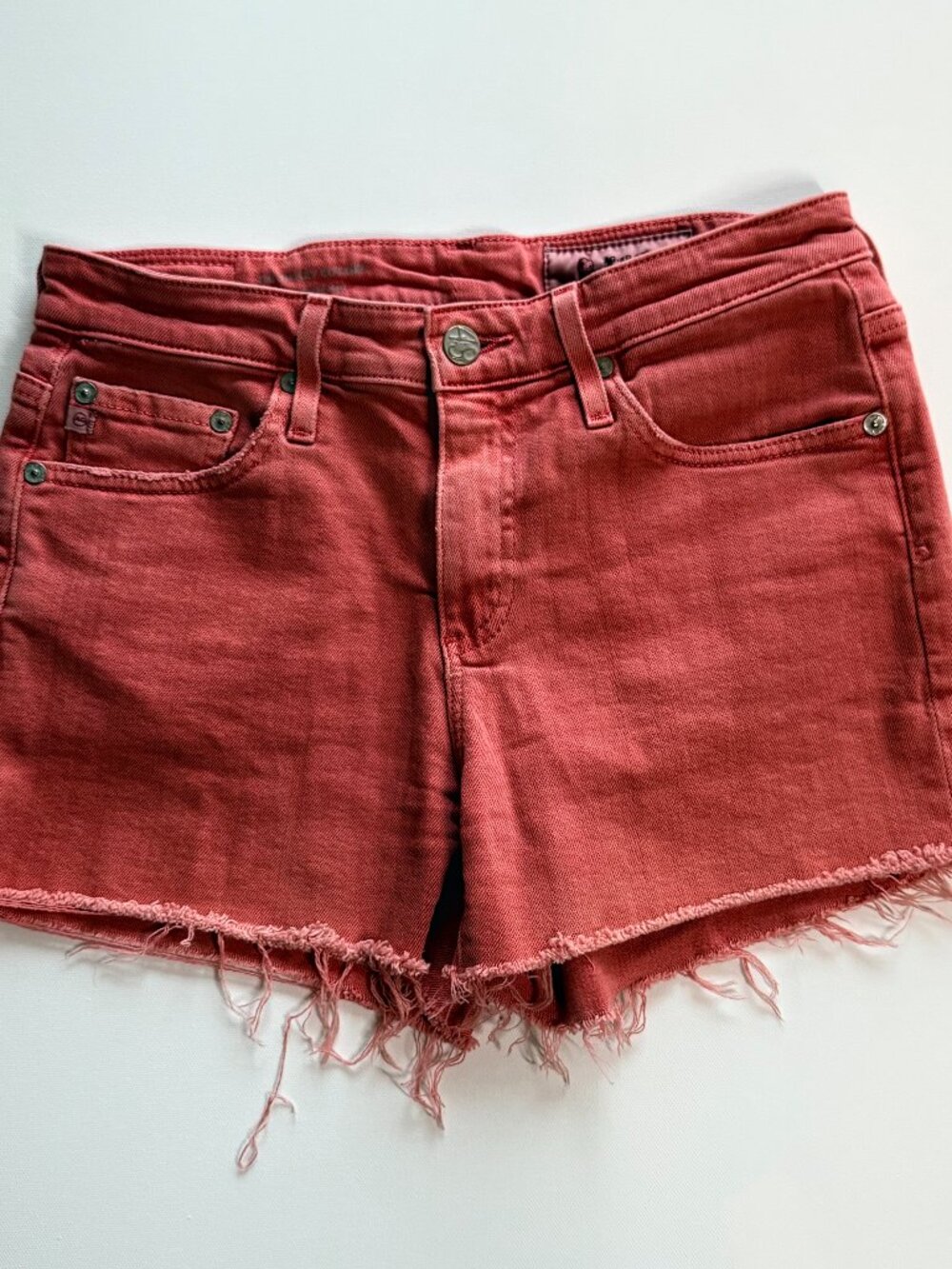 AG "The Hailey Cut-Off" Boyfriend Shorts